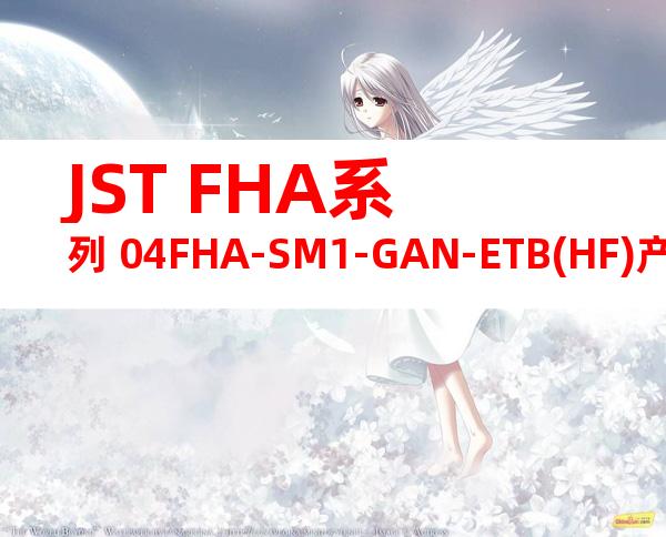 JST FHA系列 04FHA-SM1-GAN-ETB(HF)产品图纸